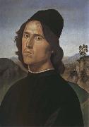 LORENZO DI CREDI Self-Portrait oil painting artist